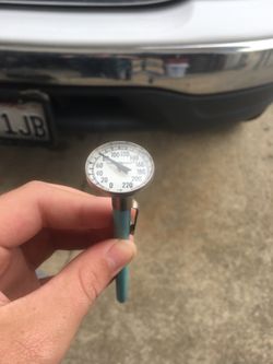 Thermometer portable works good Taylor