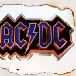 AC/DC 👹 Magnet Custom Design, 3D Printed