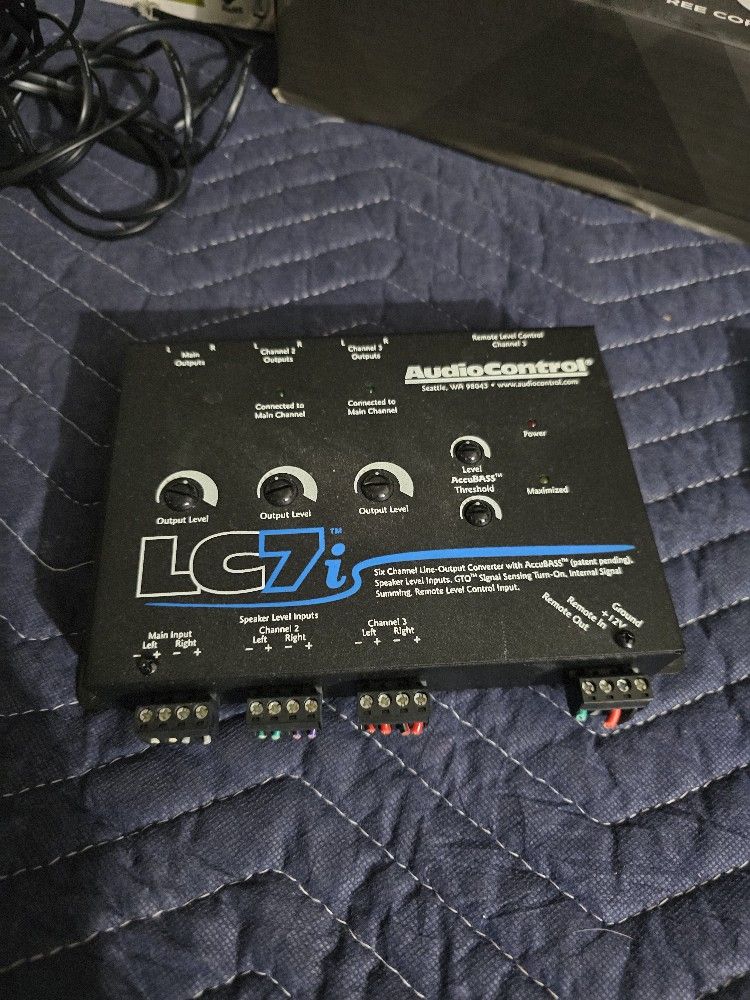 Audio Control Lc7i 