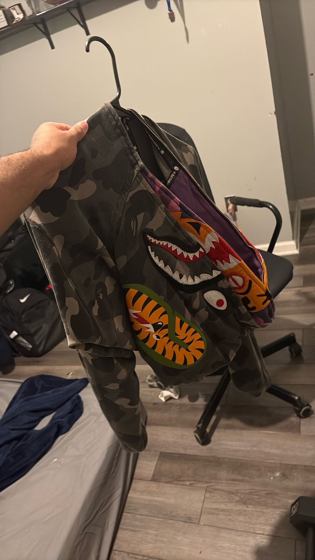 Bape Jacket Double Hood