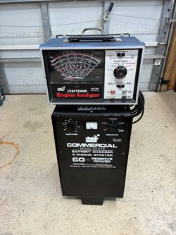 Craftsman Commercial Battery Charger & Engine Analyzer