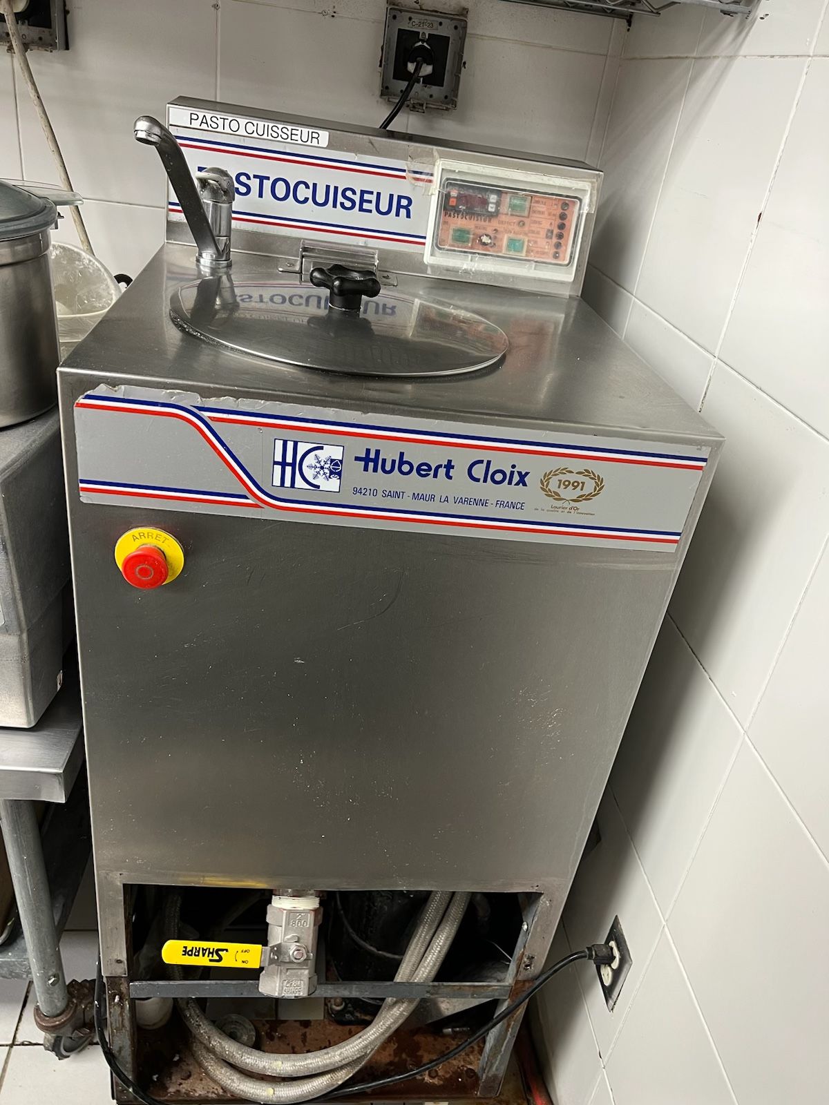 Pasteurizer Hubert Cloix