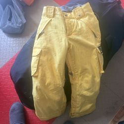 Boy Snow Pants And Size 2 Snow Boots 