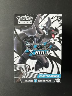Black Bolt Booster Bundle New Pokemon
