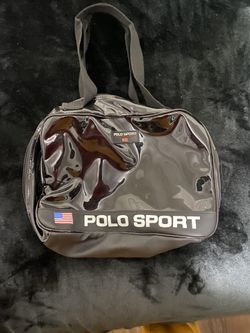 vintage Ralph Lauren Polo Sport vinyl bag