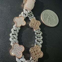 Moisannite Van Cleef Bracelet