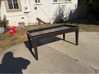 Black coffee table