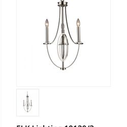 First Choice Lighting Modern 3 Light Polished Chrome Ceiling Pendant Chandelier