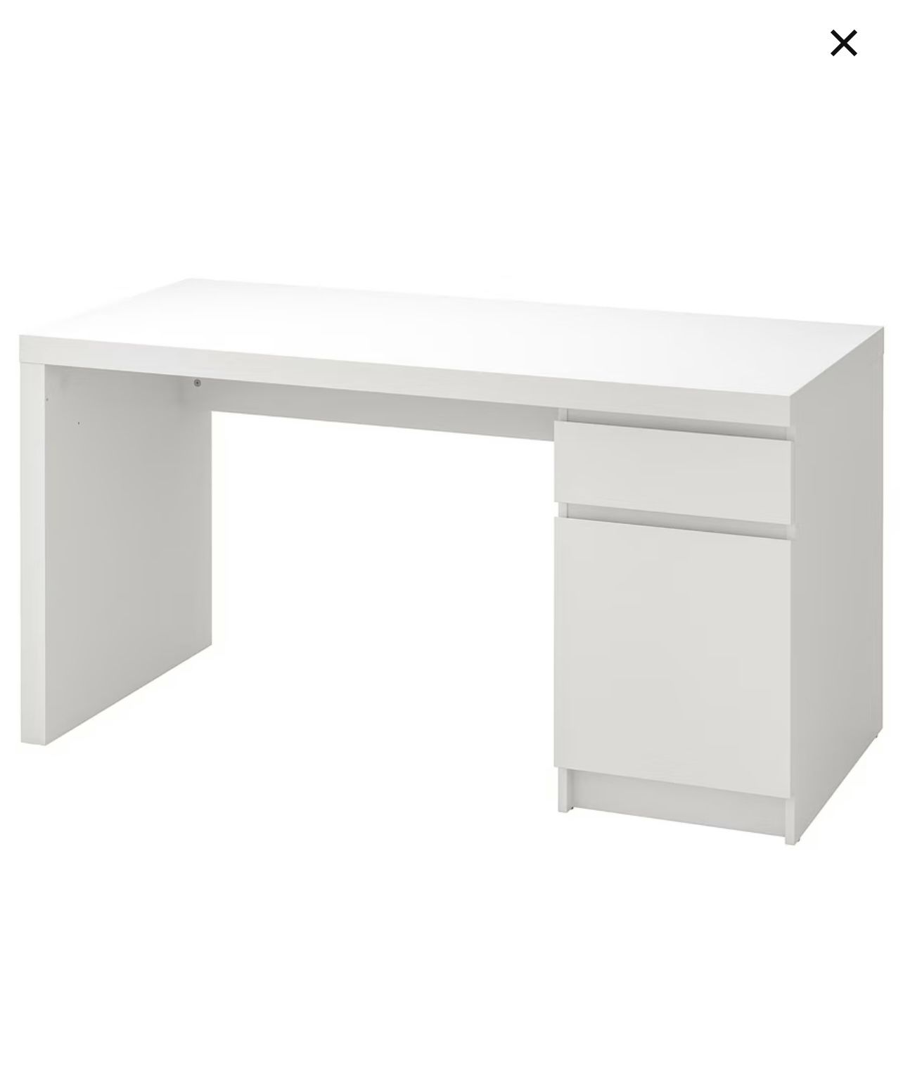 IKEA Desk with Drawer and Storage
