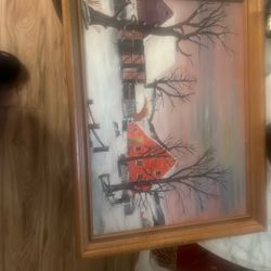 Mary Lou Folk Art Painting