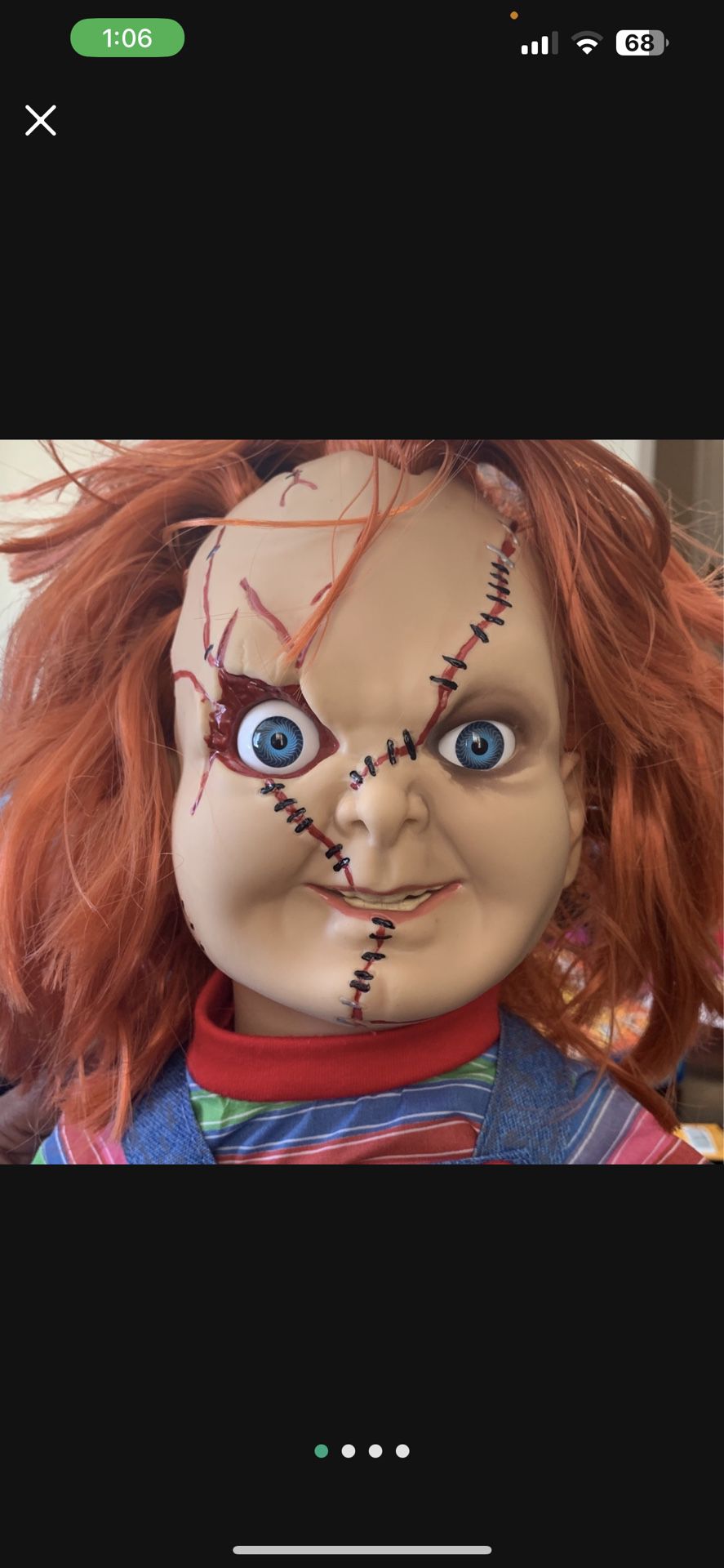 Chucky Doll  , On Sale For $65 Until Halloween 