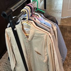 Lot Men’s Work Shirts Long Sleeve