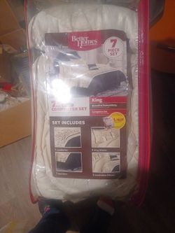 Comforter set 7piece