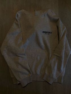 Essential hoodie light oatmeal