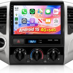 Rimoody 4G+64G Android 15 Car Stereo Radio for Toyota Tacoma 2005-2015