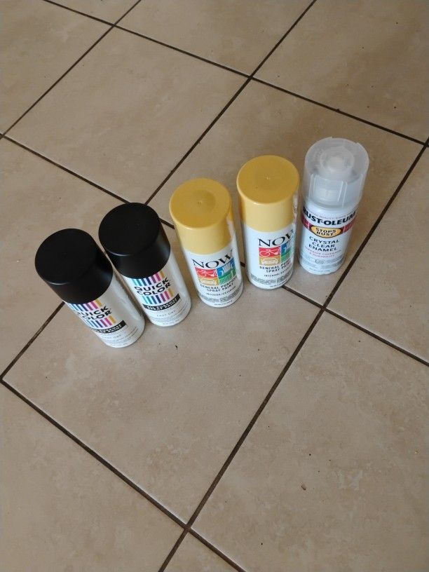 Paint Spray Paint Cans 