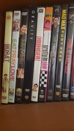 Lots of movies, great condition or unopened. Deals if you buy 10, 20 or all