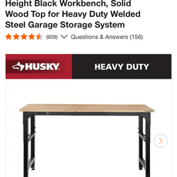 Husky work bench