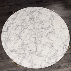 Marble Circle Table