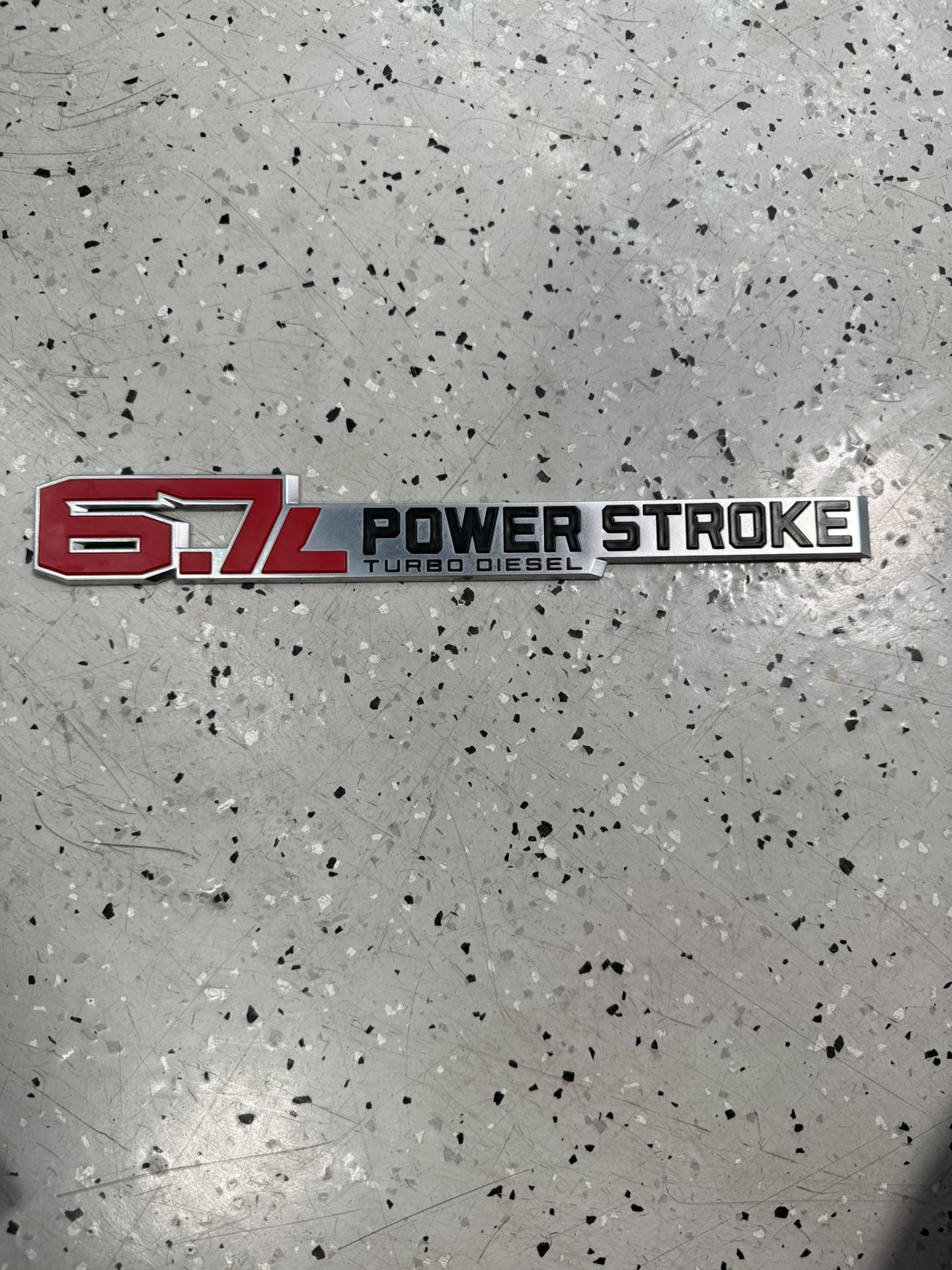 Ford Door Emblem 6.7L POWER STROKE TURBO DIESEL