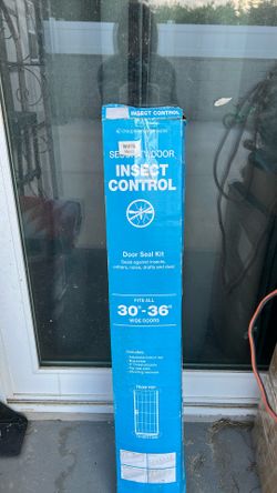 Brand New In Box Unique Home Design White Security Door Seal Kit White