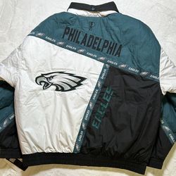 Philadelphia Eagles “Tape Style” Puffer Jacket by Pro Player
