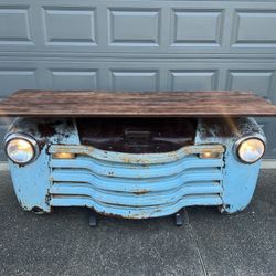 Antique Chevy Table / Bar