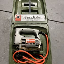 Black And Decker Jig Saw w/ Case - Very Nice Heavy Duty