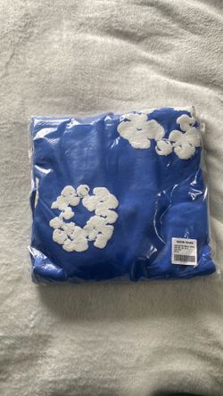Small denim tear hoodie