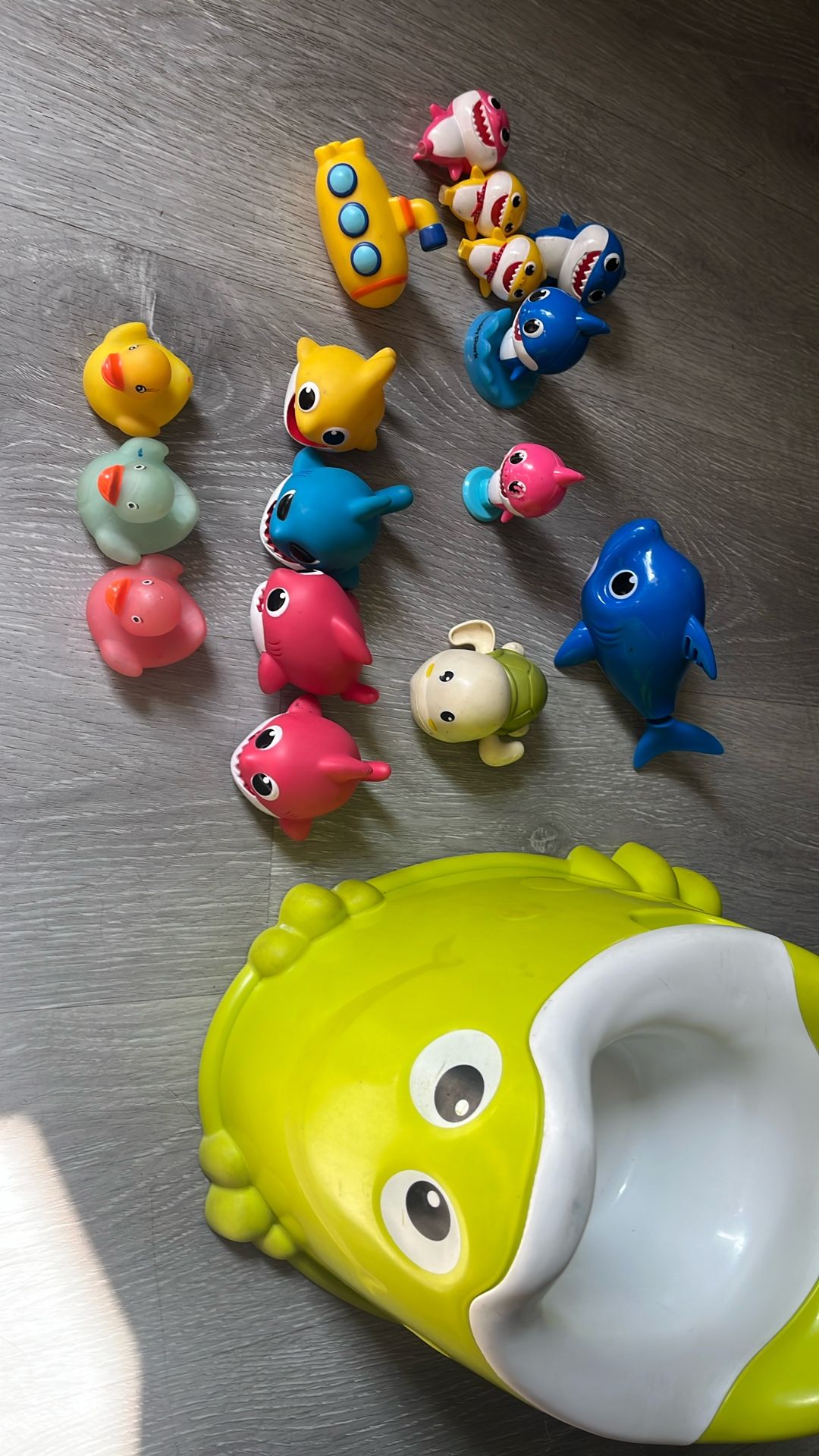 Fisher-Price Froggy Potty 🐸 & Baby Shark Swimming Toys