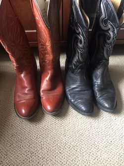 Tony Lama lizard cowboy boots