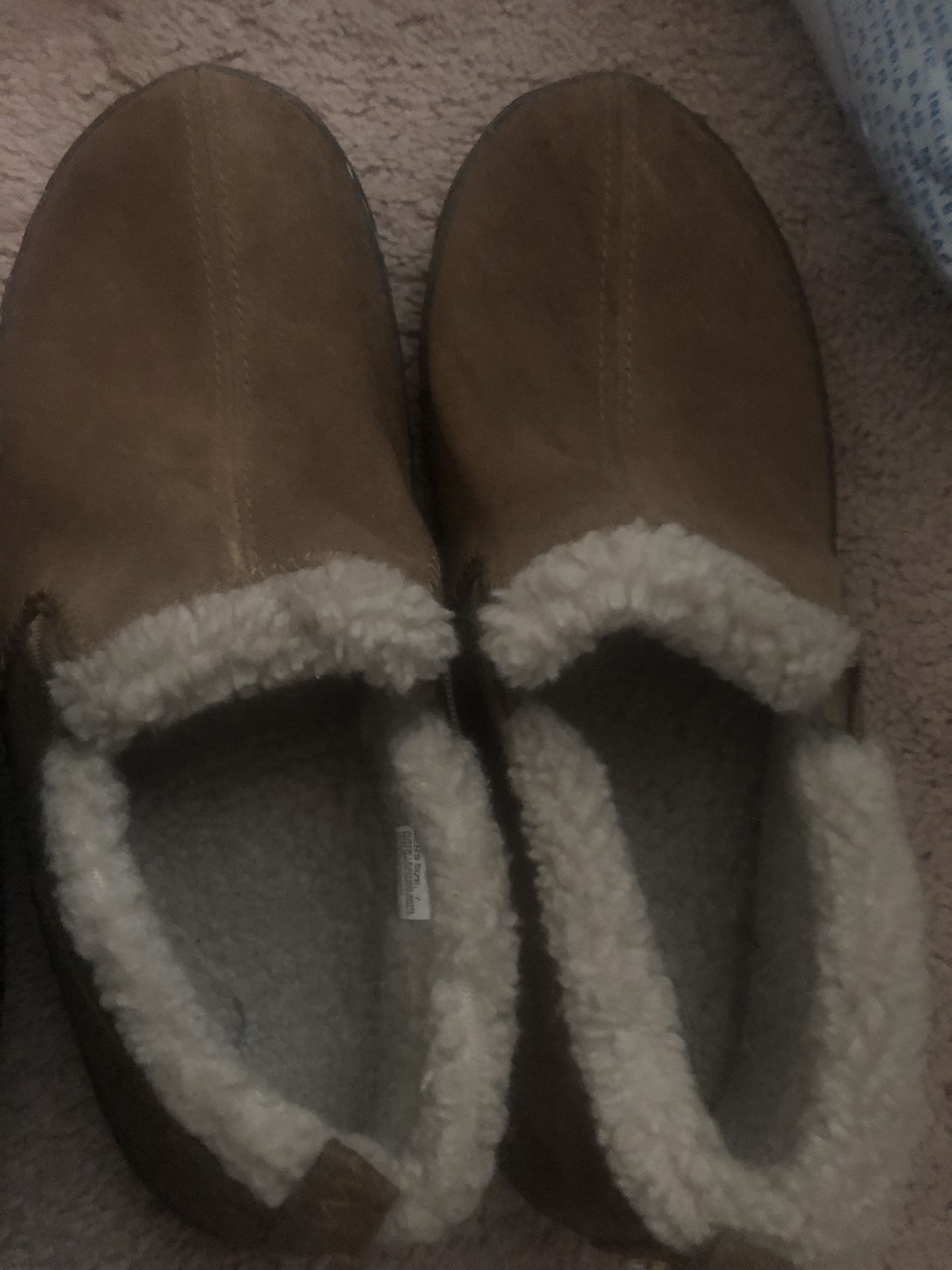 Fluffy Sleepers Size 7 In Brown For Men