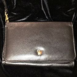 Crown Smart Flap Snap Wallet Purse Wristlet  For Phone, Credit Cards, Cash & Change 6.5x4.5x0.5”