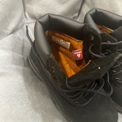 Black Timberland Boots size 10C NEVER WORN!!