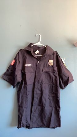 HALLOWEEN POLICE OFFICER COP ADULT SIZE LARGE COSTUME