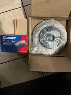 Duralast Ceramic Brake Pads and Rotor Set