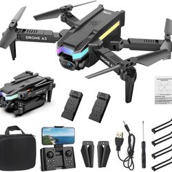 A3 Drone with 1080P Dual Camera, Aerial Photography UAV with WiFi FPV