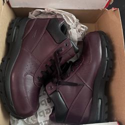 Cranberry Nike Boots.