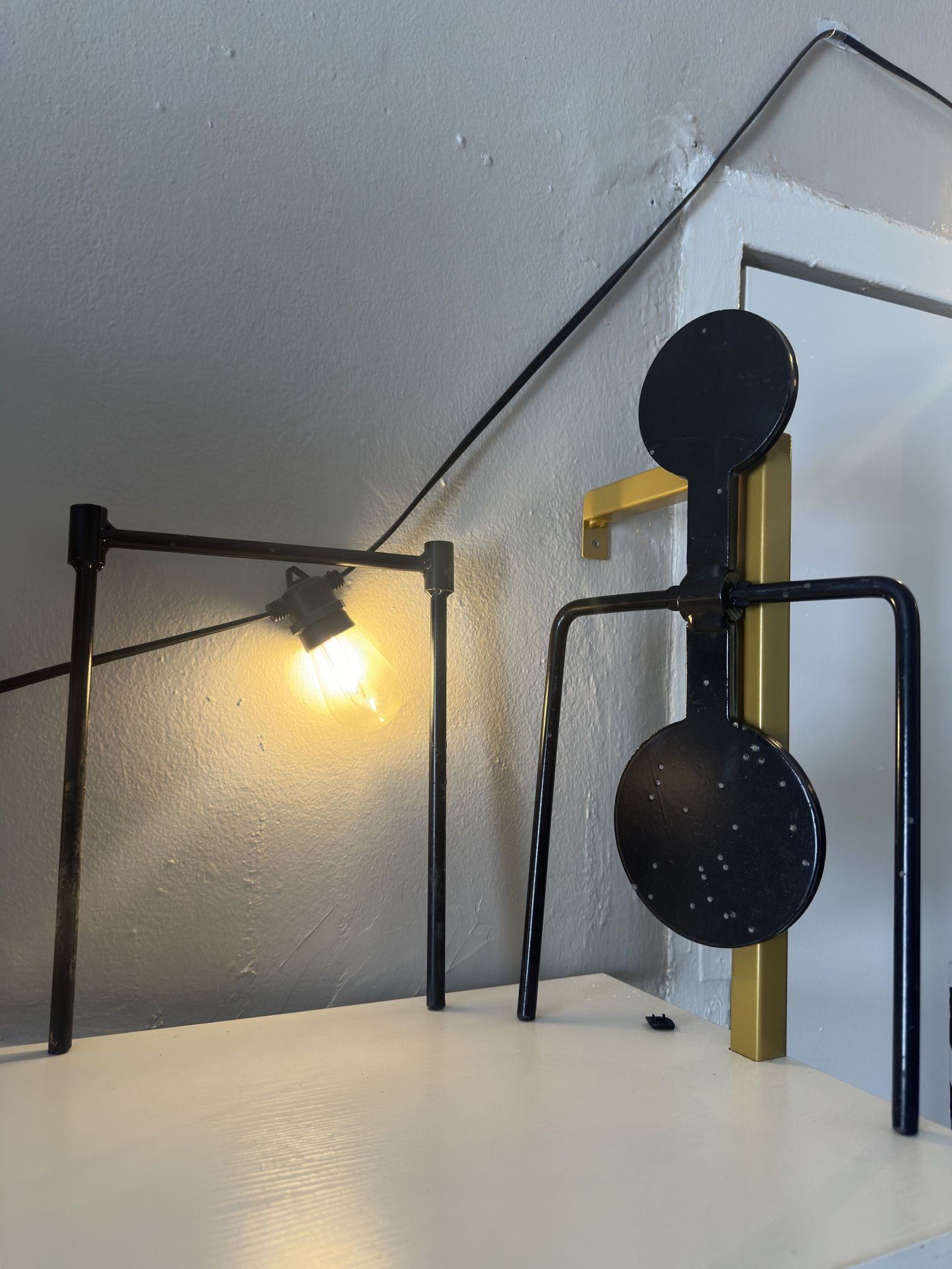 Swinging Shooting Target