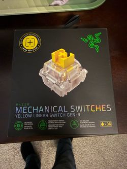 Razer Yellow Linear Mechanical Switches Gen-3