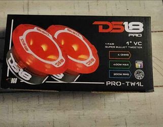 Ds18 light up rgb tweeters