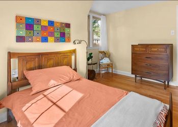 Bedroom Set by Broyhill Walnut Wood