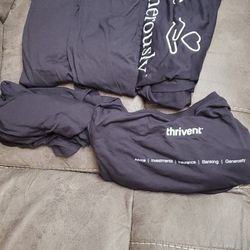 Bundle Of 5 Bella Canvas " Live Generously" Black Graphic Faith Tee 