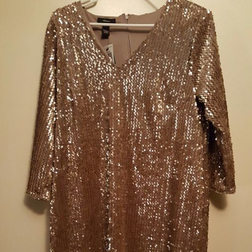 Tahari brand new sequined dress size 10