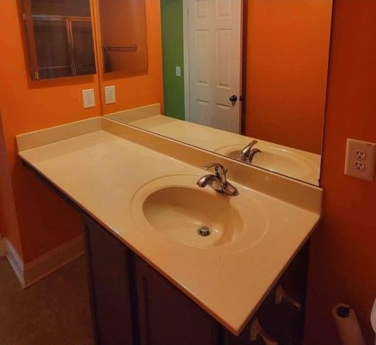 Vanity Top With Faucet Attached