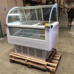 46” Popsicle Freezer Gelato Display 110V QBQ-188P