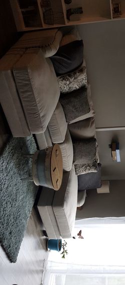 Dellara Chalk Sofa Chaise