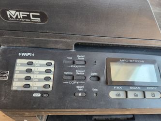 Brother MFC-8710DW Laser Printer - Powers On (Parts/Repair) - Includes Toner/Drum - $40