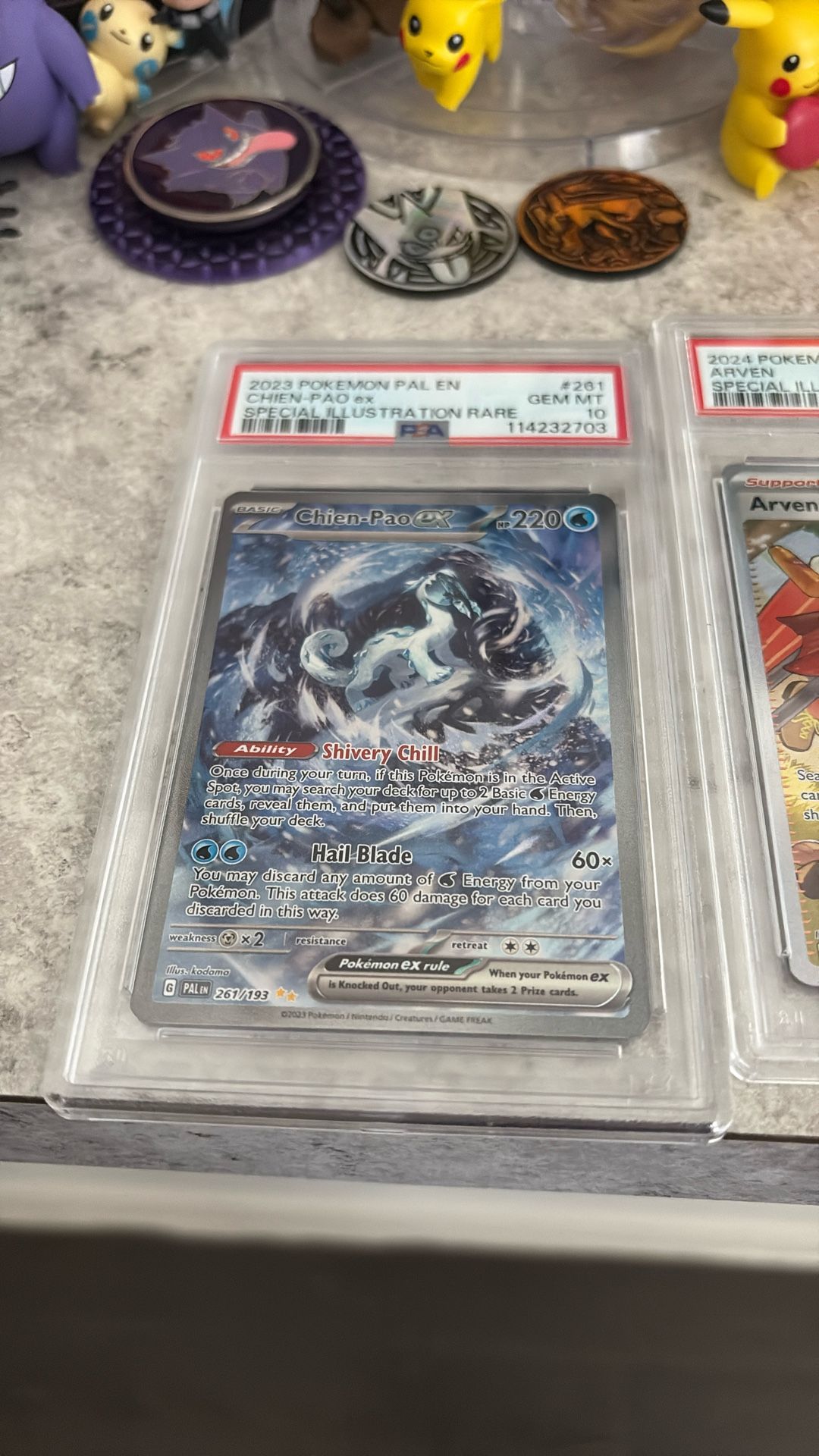 Chien Pow Psa 10 Slab