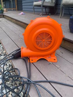Electric blower for bouncy house